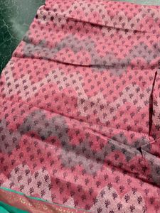 Beautiful Pink &amp; Teal Saree and Blouse