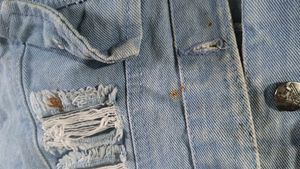 Distressed Denim Jacket