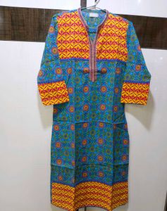 Printed Cotton Kurta