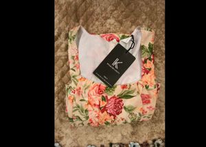 Floral Print Square Neck Dress