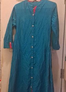 Teal Kurta
