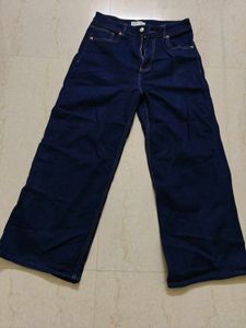 Dark Wash Wide Leg Jeans