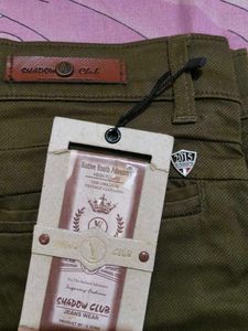 Shadow Club Olive Green Jeans