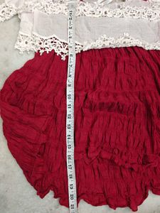 Y2K Vintage Trending Smocked Crop Top