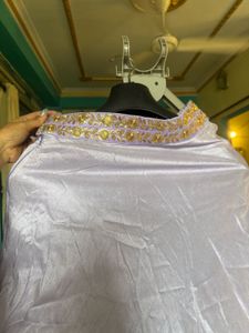 Elegant Lavender Lehenga Skirt