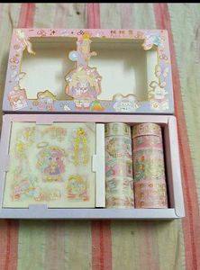 Cute Kawaii Sticker & Washi Tape Set