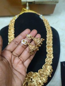 gold finish long haram