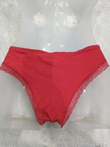 Red Lace 🥰 Trim Briefs