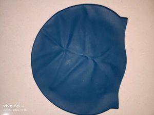 Blue Swim Cap