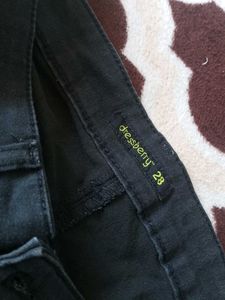 Stylish Black Denim Shorts