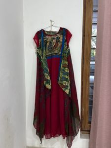 MAROON KURTA