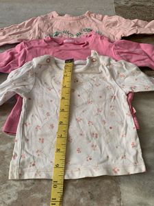 Baby Girl's Long Sleeve Bodysuits (Set of 3)