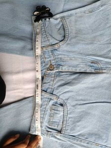 Light Wash Wide Leg Jeans