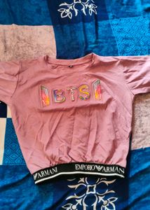 BTS Crop Top year's:- 12-13 years