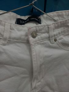 Cargo White Jeans