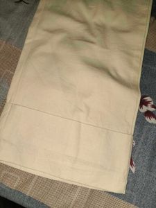 Cream Colored Wide Leg Pants