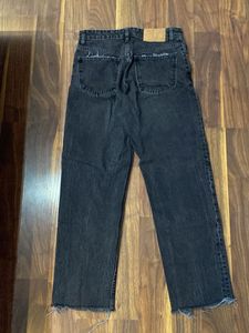Zara Black straight fit Jeans