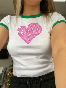 Cute Heart Graphic baby Tee
