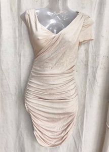 Ruched Bodycon Mini Dress