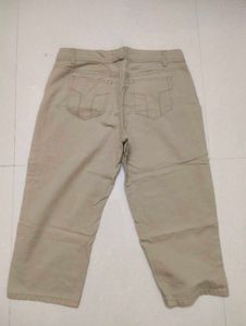 Imported Casual Straight Fit Capri