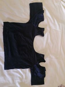 Stylish Navy Blue Blouse