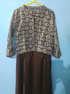 kurta with jacket