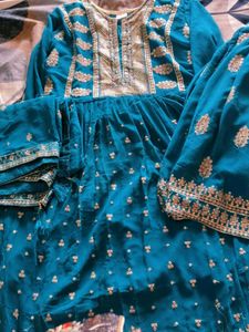 Beautiful embroidery kurta and garara