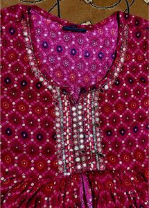 Designer Red Sharara Set with Dupatta. Perfect for