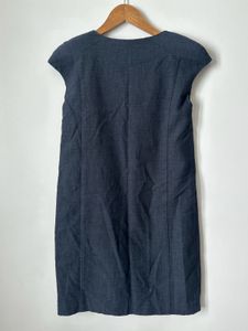 Classic Black Cap Sleeve Sheath Dress