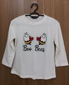 White Boo Bees Graphic T-Shirt