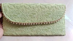 Elegant Embroidered Clutch Bag