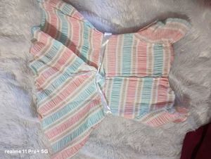 Cute Striped Baby Girl Dress