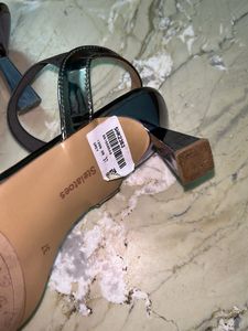 Sparkly Block Heel Sandals