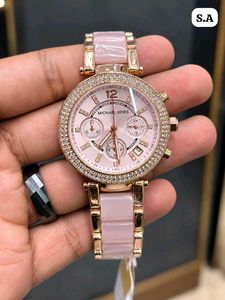 Michael Kors Pink Chronograph Watch