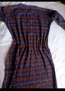 Jaipuri Cotton Kurti Pant Set