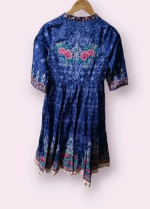 BIBA branded Floral Print Anarkali Kurta