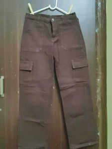Brown Cargo Pants