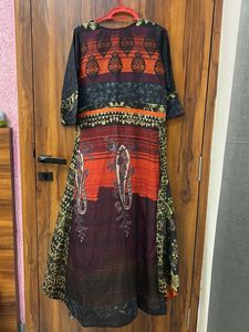 New-Vibrant Ethnic Kurta Set