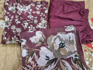 Floral suit Kurta Set with Dupatta