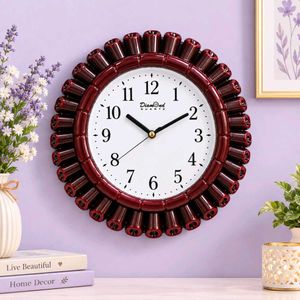 Vintage Diamond Quartz Wall Clock