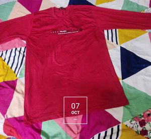 Red Long Sleeve T-Shirt