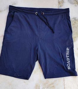 Men's Comfortable Blue Sleep Shorts