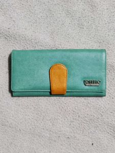 Teal Bi-fold Wallet