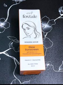 Original And Seal Pack Foxtale Sunscreen