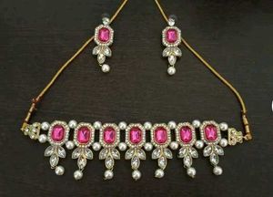 Pink Jewellery Set