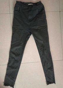 Stylish Grey Denim Jeans