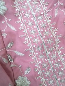 Latest Handwork Wedding Heavy Indo Western Dress