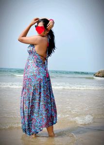 🎀Beach Floral Printed Maxi Dress
