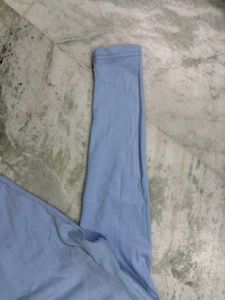 Light Blue Long Sleeve Top