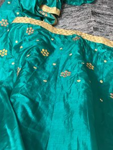 Green Saree